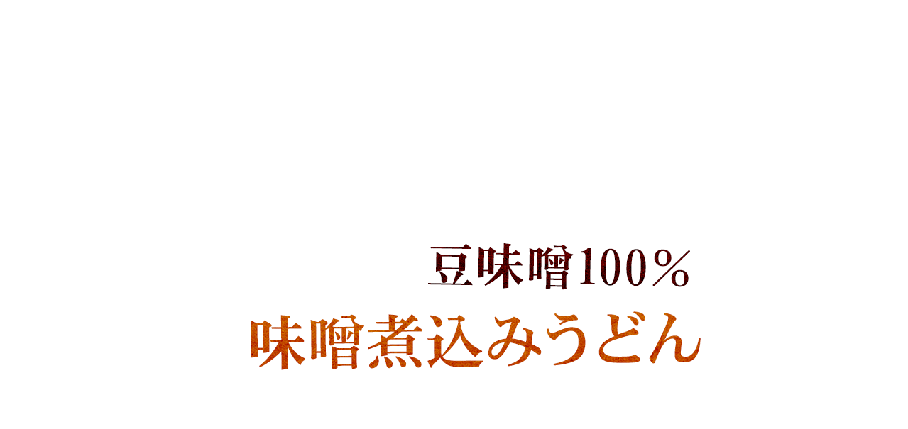 味噌煮込みうどん